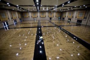 Epoxy floor for gymnasium