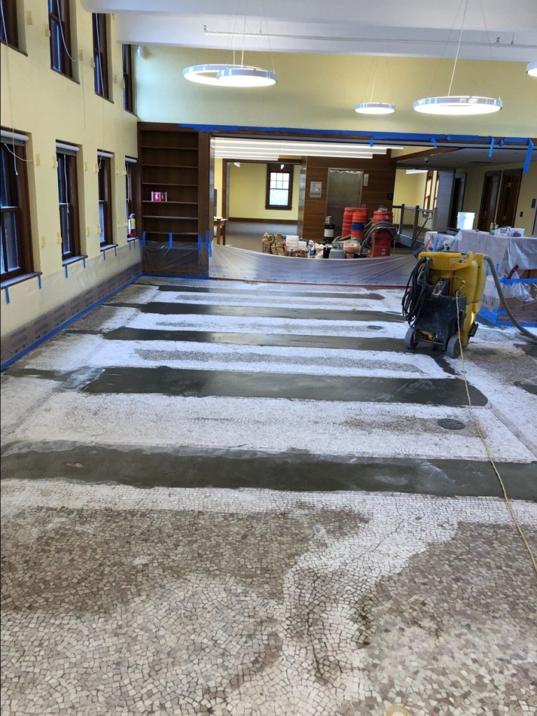 Terrazzo Installation Leicester MA